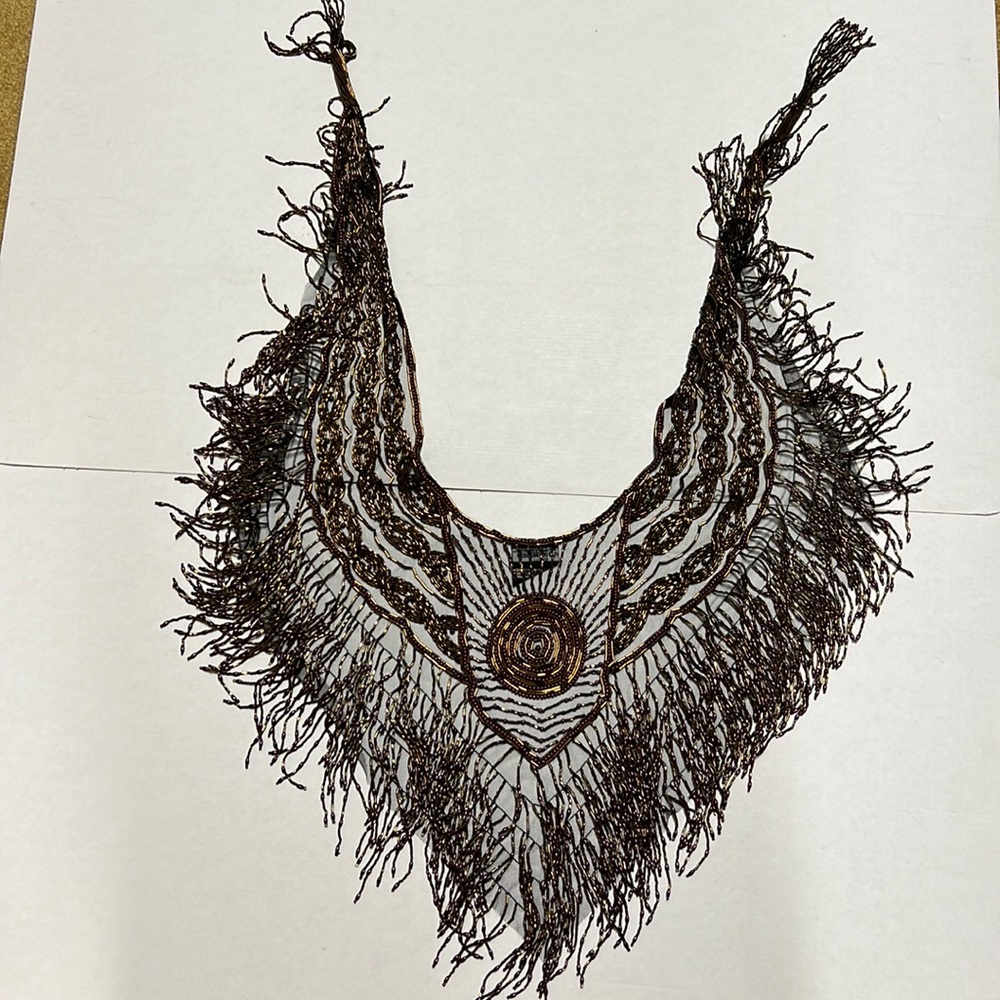Sharmark Beaded Shawl
